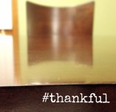 #thankful kitchen table