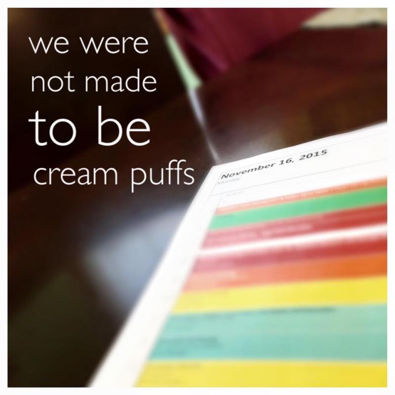 cream puffs &&nbsp;chili